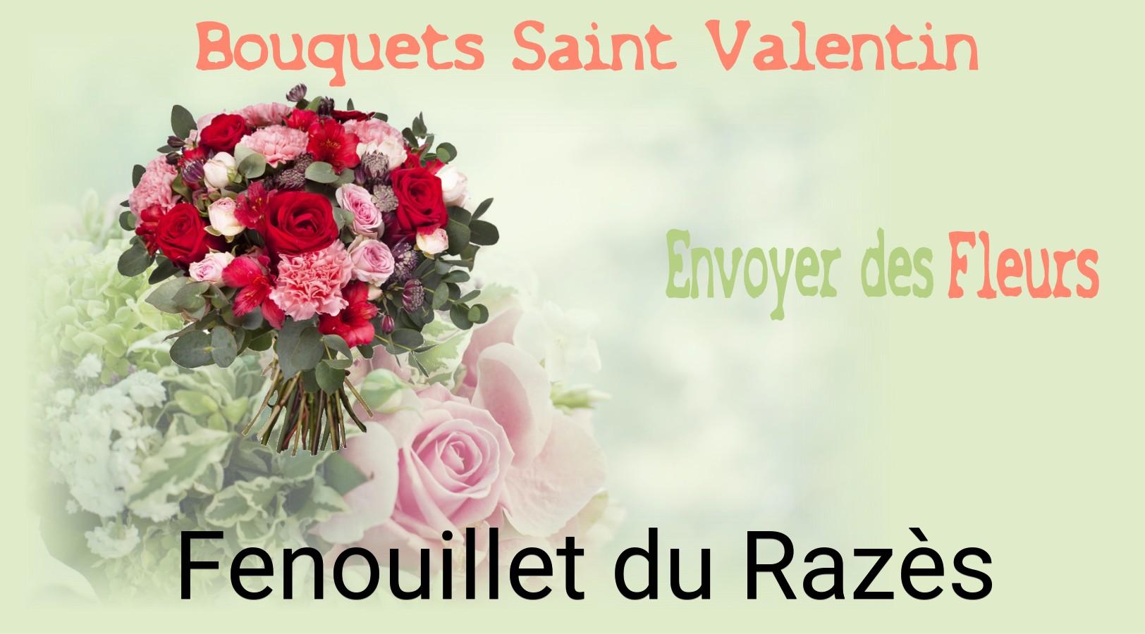 Roses de Saint-Valentin livrées à Fenouillet-du-Razès